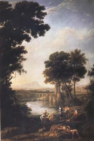 Claude Lorrain The Finding of the Infant Moses (mk17) Sweden oil painting art